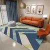Nueva Alfombra de Piso Sala de Estar Dormitorio Lujo Ligero Alta Calidad Simple Cobertura Total Sofá Alfombra de Piso Grande Mesa de Café Limpiable Alfombra de Mesita de Noche