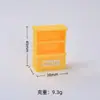 Gabinete Miniatura Tridimensional Criativo Feito à Mão DIY Resina Ecológica Acessórios Boneca Ins Casa de Bonecas Materiais e Decorações Atacado