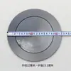 Tapa de anillo de estufa de hierro fundido, tapa de sellado de fuego para anillo de estufa redonda de leña y carbón, placa de estufa gruesa resistente a quemaduras, accesorios para estufa de calefacción