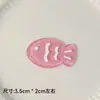 Acessórios de Resina de Peixe com Glitter Fino Transparente Case de Celular DIY Cola de Creme Grampo de Cabelo Feito à Mão Adesivos para Copo de Água Venda por Atacado