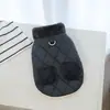 Ropa para Mascotas para Perros y Gatos, Nuevo Abrigo Grueso de Dos Piernas Otoño e Invierno para Cachorros, Teddy, Bichón, Pomerania, 26 Elegante Abrigo de Algodón Gris