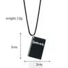 Comercio Exterior Venta Caliente Diario de Muerte Cuaderno Llavero Collar Death Note Colgante Cuaderno Negro Venta al por Mayor