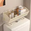 Estante de Almacenamiento para Baño, Especializado para Baños y Tocadores, Se Puede Instalar Encima del Inodoro Sin Taladrar, Multifuncional para el Baño y la Ducha