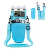 Cubierta para Taza de Coche con Asa de 40 oz, Cubierta Aislante, Cubierta para Vaso de Agua con Popote, Bolsa para Tetera de Hielo, Gran Capacidad