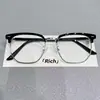 Gafas Retro PUNK de Medio Marco Literarias para Hombre Miopía Se Pueden Montar Lentes Graduados Anti Luz Azul para Mujer Refinadas Geeky Modernas