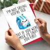 Compra Directa Transfronteriza En Stock Tarjetas de Bendición Divertidas de Broma de Edad, Tarjetas de Regalo Divertidas de Cumpleaños para Amigos