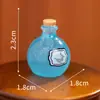 Nuevo Producto de Comercio Exterior Botella Mágica Luminosa Creativa Halloween Pascua Resina Escritorio Montado en Coche DIY Mini Adorno