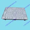 Bandeja Base y Tapa Volkswagen 1208 Bandeja de Plástico Negra Bandeja Estándar Volkswagen Blíster Tapa de Bandeja Blíster Suministro