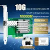 Placa de Rede Gigabit 2.5G para Desktop PCIE E-Competition I226 Placa de Rede Ethernet 10G AQC 1.13 Milhão RJ45