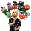 Mini balão de Halloween, abóbora, esqueleto, fantasma, balão de formato engraçado, atividade de jardim de infância, vestir-se