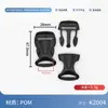 Suministro en Stock de Hebillas de Plástico, Broches de Plástico Pom para Bolsas de Cintura, Accesorios para Equipaje, Hebillas para Mochilas de Exterior, Hebillas de Presión Ajustables