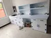 Estante de Vidrio de Aluminio para Reactivos Estante de Acero para Laboratorio Estante de Madera para Medicamentos Estante de Acero Portante sin Taladro Estante de Escritorio