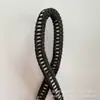 Cadarços ocos, cordões trançados sólidos preto e branco, acessórios para sapatos e chapéus, cordões decorativos para sapatos de cores mistas de alta qualidade resistentes ao desgaste