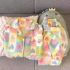Pijama Infantil de Algodão Nuvem para Primavera e Outono, Conjunto Fofo de Homewear com Desenhos de Manga Longa para Crianças Pequenas e Maiores