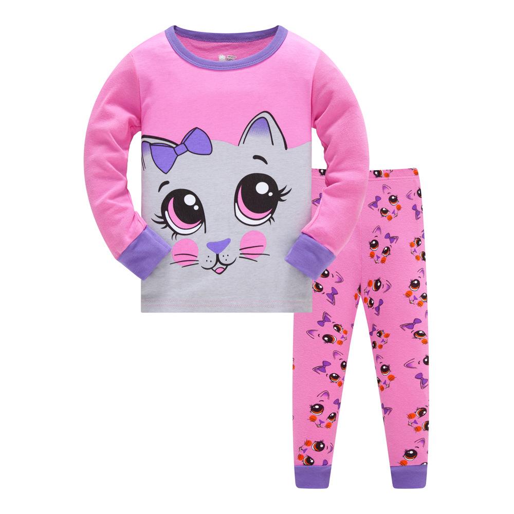 小喵咪长袖长裤3-8