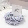 Goma para el pelo con estampado floral fresco, alta elasticidad, amigable con la piel, no aprieta, estilo coreano, estilo Ins, goma para el pelo femenina