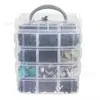 Caja de 620 Piezas con Clips, 24 Tipos de Remaches de Expansión para Panel de Puerta de Coche, Parachoques, Kit de Reparación de Sujetadores, 4 Capas