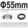 Anillo de goma protector de doble cara para bobina de cable, anillo de goma sobre cable, anillo de sellado de goma, funda, anillo protector de cable para caja de distribución, manguito para orificio