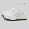 Tênis Branco com Velcro 2026 Novo Estilo Solado Macio Leve Tênis Esportivo Estilo Esportivo Meninas Estilo Coreano Tênis de Treino Alemão