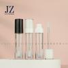 Tubo redondo de moldeo por inyección Jinze con anillo central transparente mango de cepillo tubo de pared gruesa para brillo labial material de envoltura para gel labial 6 ml