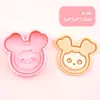 Serie de simulación de galletas con forma de personaje de grupo de chicas coreanas TWICE Son Chae-young molde de horneado de dibujos animados decoración diy