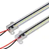 Fita de LED de Luz Dura 220V Alta Tensão Ultra-Fina Tira Longa Tira de LED Patch Luz para Display Balcão Prateleira Luminária Tubo de Luz para Armário de Vinho