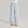Pantalones Infantiles Momo 2025 Primavera Nuevos Pantalones para Niñas Casual Infantil Cintura Elástica Color Sólido Pantalones de Chándal Diseño de Tobillo Ajustado