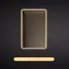Espejo de Baño Cuadrado de Aluminio Vertical con Sensor Antivaho y Luz, Sensor Inteligente Tmall Genie