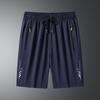 [Tamanho Grande M-8Xl] Pode Ser Aberto Duas Vezes 2025 Novo Shorts Esportivos Masculinos Calças Masculinas de Verão Finas Seda Gelo Lazer Masculino