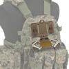 Soporte de Pecho Transfronterizo para Teléfono Móvil Plegable Montaje MOLLE Portador de Tablero para Teléfono Móvil Táctico para un Solo Soldado Tablero de Navegación para Teléfono Móvil