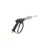 Boquilla para Hidrolavadora Lavadora Electrodoméstico de Limpieza Cabezal de Pistola de Limpieza Acero Inoxidable Orificio de Chorro Lateral de Alta Presión Aguja Curva