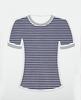 Procesamiento y Personalización de Tela para Ropa de Casa de Tejido Plano de Algodón 40S para Primavera y Verano, Tela de Jersey de Algodón Que No Se Desvanece Fácilmente, Tela Rayada