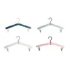 Estilo Ins Colgador de Ropa Plegable para Viaje Viaje de Negocios Exterior Portátil Pinza para Ropa Calcetines Ropa Interior Pinza para Ropa Colgador Mágico para Ropa