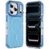 Capa de celular para iPhone 18 com pegador lateral magnético antiderrapante, adequada para iPhone 17/18 Pro, com estilo de luxo leve e executivo