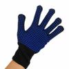 Luvas de cabeleireiro resistentes a altas temperaturas transfronteiriças luvas de contas de PVC luvas de silicone luva para modelador de cabelo luva anti-quente para isolamento térmico