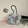 Bolso de Lunares Nuevo y de Moda para el Verano 2026 con un Ambiente Relajado, Moda Color-Blocking, Alto Atractivo Estético, Bolso Cruzado, Bolso de Mano Exquisito