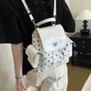 Mochila Exclusiva de Bolinhas de Nicho Transfronteiriça para Mulheres 2026 Nova Mochila Versátil Estilo Universitário Pequena Bolsa Escolar para Passeios