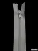 Zíperes de Nylon Fechados #3 em Estoque para Calças, Almofadas, Têxteis Domésticos, Brinquedos de Pelúcia, Necessaires, Zíperes Lisos com Travamento Automático para Roupas