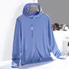 Traje de Secado Rápido con Protección Solar para Hombre Verano Mujer Anti-ultravioleta Top de Aire Acondicionado Ropa para la Piel de Pareja Pesca Ciclismo Viaje