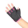 Guantes deportivos para exteriores, de medio dedo, transpirables, antideslizantes, con protección de palma para hombres y mujeres, para ciclismo, levantamiento de pesas, mancuernas, guantes de fitness anticavillos.
