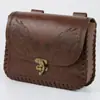 Bolsa de Disco Medieval Estilo Vikingo Escandinavo Accesorios Retro de Cosplay Amazon Temu Estilo Caliente Transfronterizo