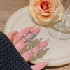 Pendientes Exquisitos de Plata S925 con Aguja de Plata, Circonita y Perla, Estilo Nicho Versátil y Sencillo, Pendientes de Lujo Ligero de Alta Gama para Mujer