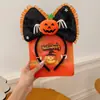 Chapéus de Halloween transfronteiriços: Faixa de cabeça de pelúcia de fantasma de abóbora, design versátil de nicho, fantasia de cosplay, acessório de cabelo peculiar para mulheres