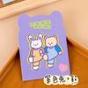 Cartoon Cute Alien Book para alunos do ensino fundamental Prêmios High Color Value Mini Notebook Learning Supplies Portable Notepad