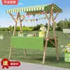 Estante de Exhibición para Puesto de Mercado, Soporte para Puesto de Mercado Nocturno, Puesto de Carpa para Exteriores, Stand de Exhibición Promocional, Soporte de Piso Plegable Móvil