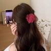 Pinza para el Cabello Grande de Peluche para Mujer 2025 Modelo Nuevo Pinza Tiburón de Gama Alta Estilo Coreano Sensación de Alto IQ Pinza Melard