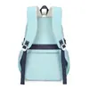 Mochila Nueva de Dibujos Animados con Bloques de Color de Estrellas, Mochila Ligera de Nylon que Reduce la Carga para Estudiantes de Primaria y Secundaria, Estilo Casual Unisex