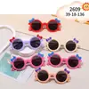 Nuevas Gafas de Sol de Dibujos Animados de Conejito para Niños, Coloridas y de Moda, con Lazo para Pequeñas Princesas