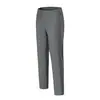 Pantalones de correr diarios tejidos repelentes al agua LU Lu 2026, pantalones casuales con forro de felpa deportiva Sorona para hombre