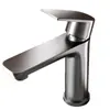 Grifo Espesado de Acero Inoxidable para Lavabo, Válvula Mezcladora de Agua Fría y Caliente de Doble Uso para Lavabo de Baño